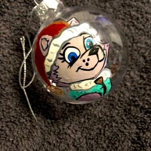 Hand painted acrylic ornament Everest paw patrol